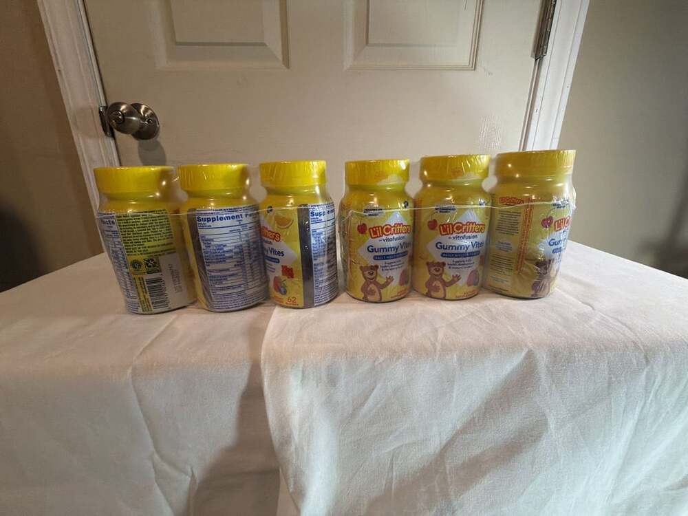 L'il Critters Gummy Vites Daily Multivitamin 62 Gummies 6 Pack